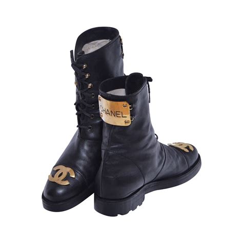 chanel boots used
